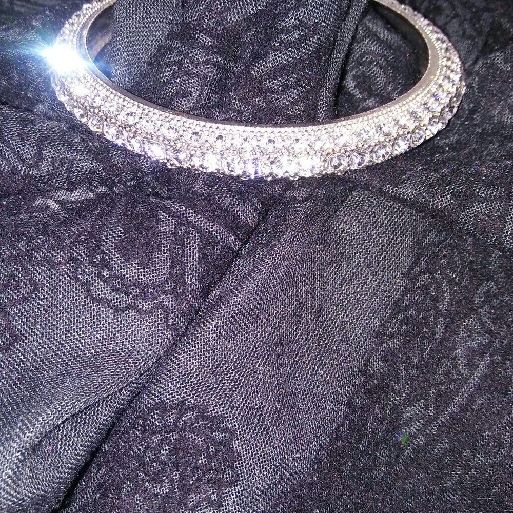 Beautiful crystal bangle bracelet
